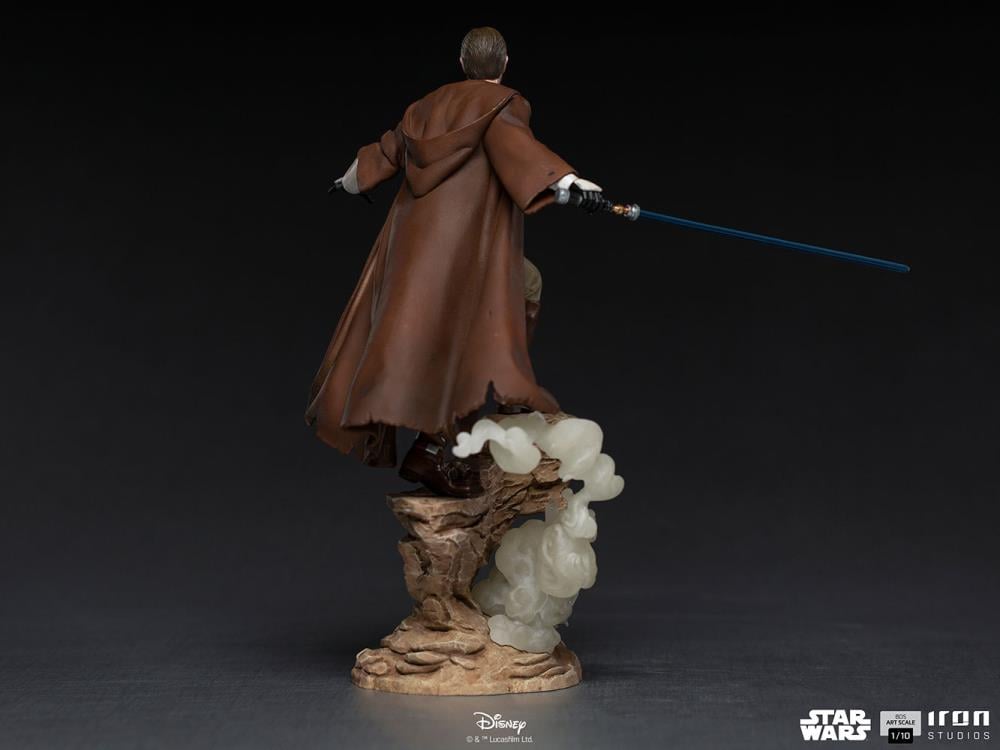 Star Wars Battle Diorama Series Obi-Wan Kenobi 1/10 Art Scale Limited Edition Statue Gallery Image 5