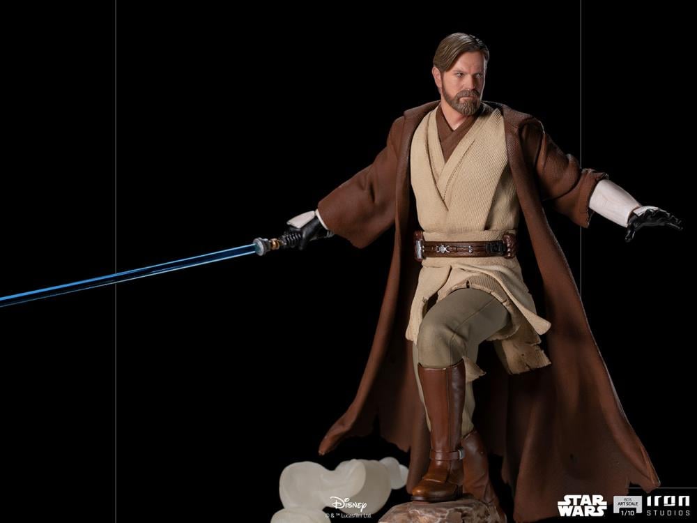 Star Wars Battle Diorama Series Obi-Wan Kenobi 1/10 Art Scale Limited Edition Statue Gallery Image 10
