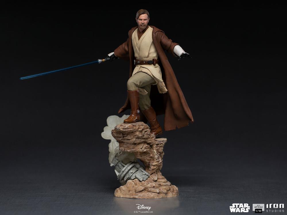 Star Wars Battle Diorama Series Obi-Wan Kenobi 1/10 Art Scale Limited Edition Statue Gallery Image 3