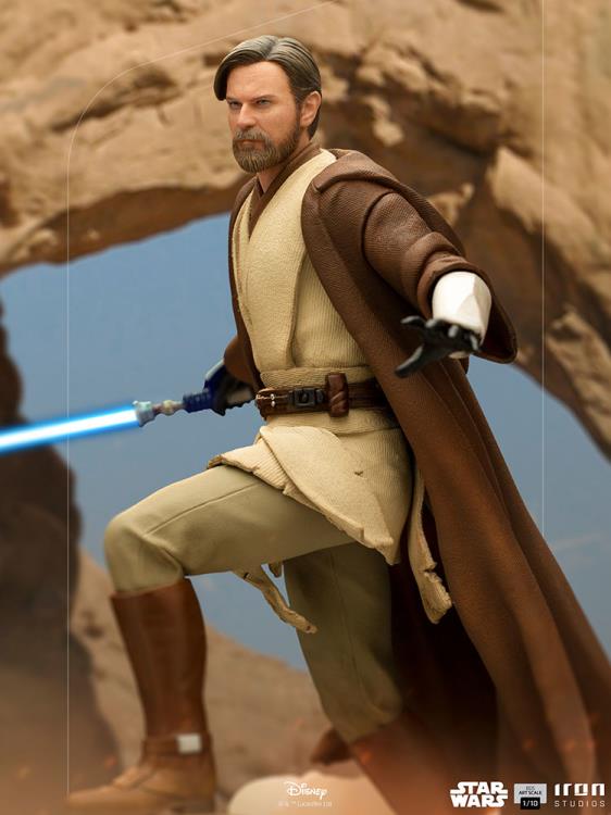 Star Wars Battle Diorama Series Obi-Wan Kenobi 1/10 Art Scale Limited Edition Statue Gallery Image 13
