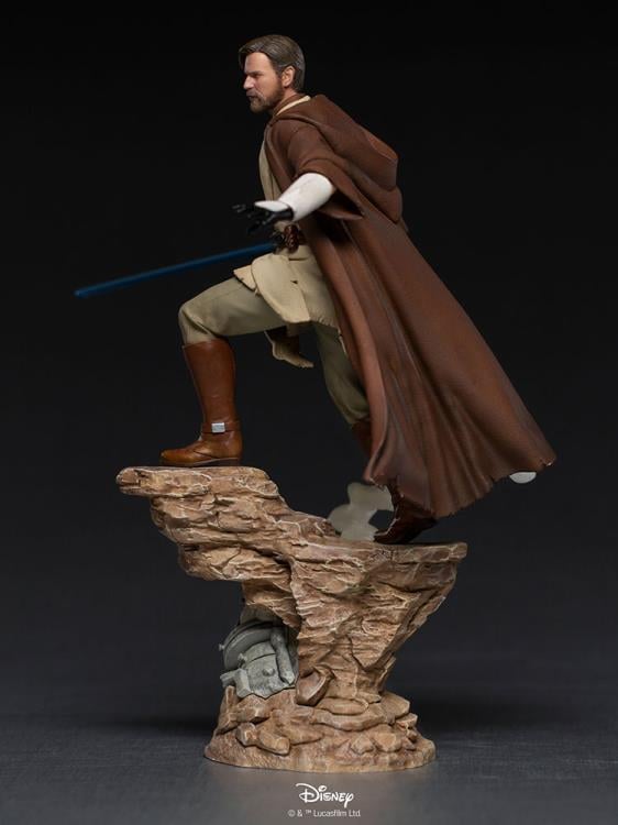 Star Wars Battle Diorama Series Obi-Wan Kenobi 1/10 Art Scale Limited Edition Statue Gallery Image 6