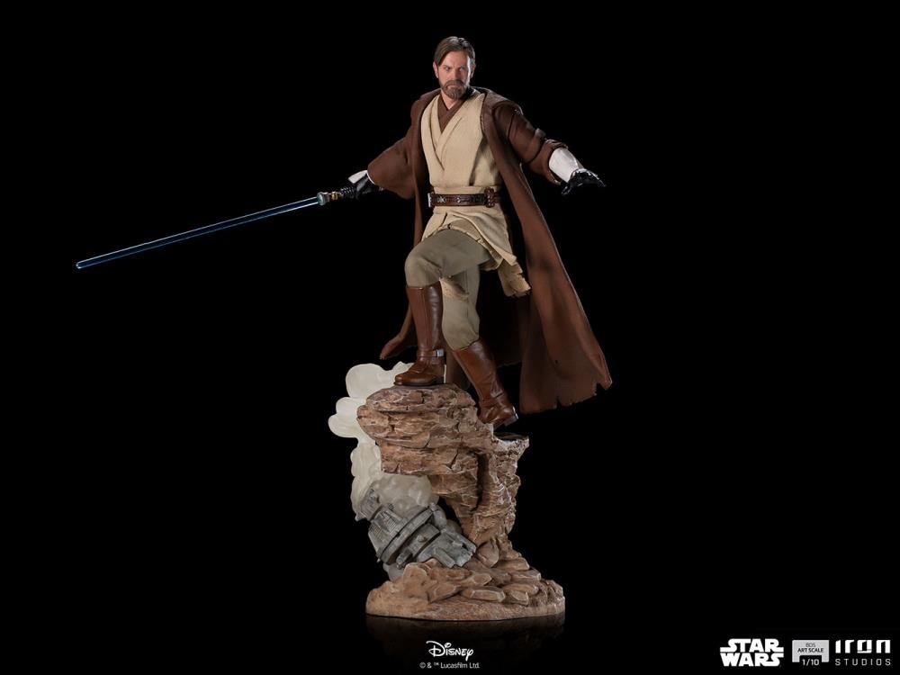 Star Wars Battle Diorama Series Obi-Wan Kenobi 1/10 Art Scale Limited Edition Statue Gallery Image 8