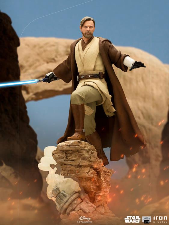 Star Wars Battle Diorama Series Obi-Wan Kenobi 1/10 Art Scale Limited Edition Statue Gallery Image 12