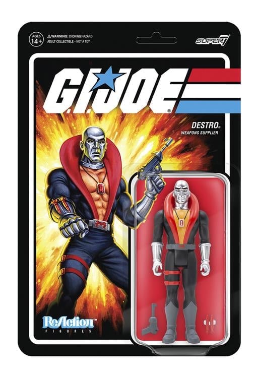 G.I. Joe ReAction Destro Figure Gallery Image 4
