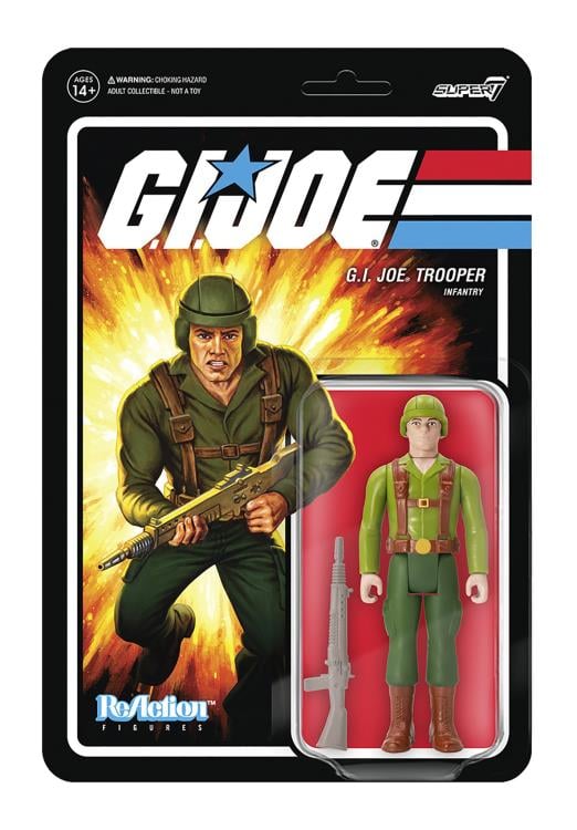 G.I. Joe ReAction Greenshirt (Pink) Figure Gallery Image 4