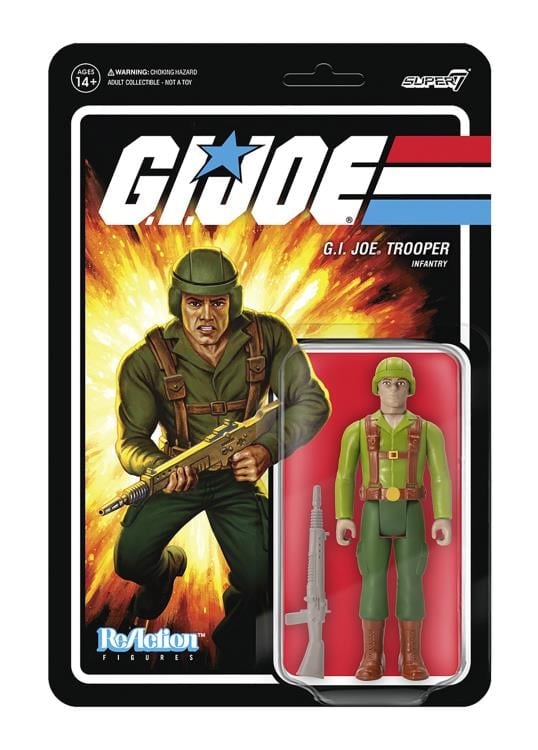 G.I. Joe ReAction Greenshirt (Tan) Figure Gallery Image 4