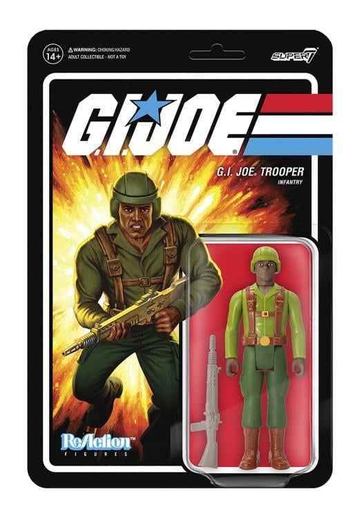 G.I. Joe ReAction Greenshirt (Brown) Figure Gallery Image 4