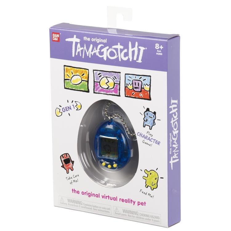 The Original Tamagotchi Digital Pet (Translucent Blue)
