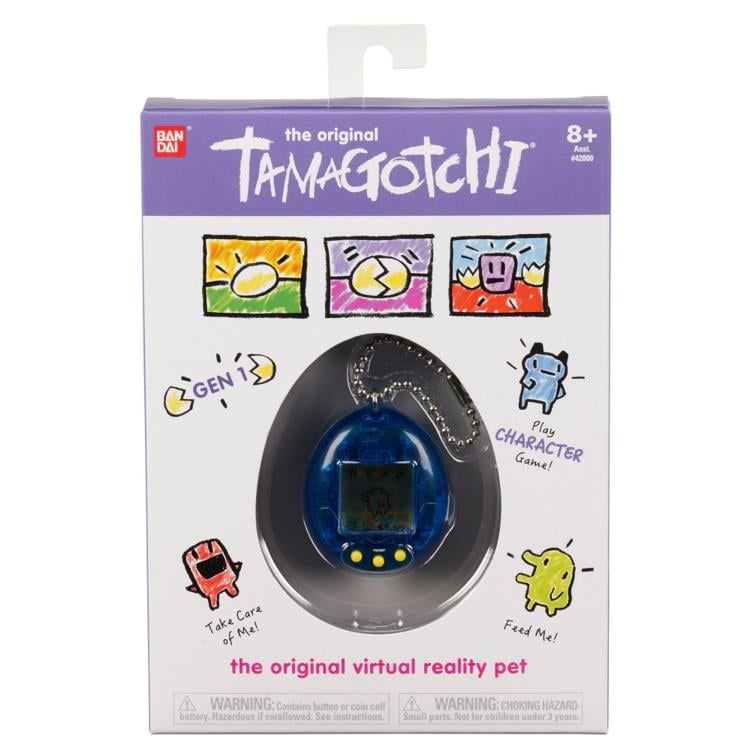 The Original Tamagotchi Digital Pet (Translucent Blue)