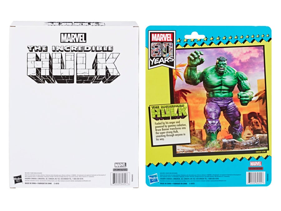Marvel Comics 80th Anniversary Marvel Legends The Incredible Hulk