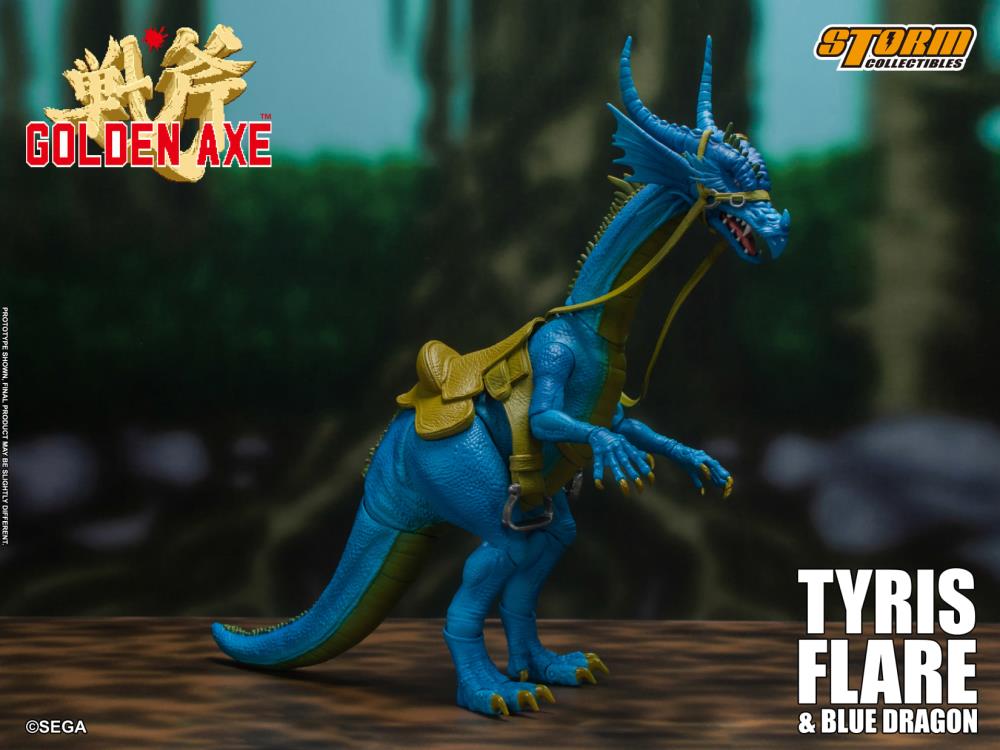 Golden Axe Tyris Flare and Blue Dragon 1/12 Scale Action Figure Set Gallery Image 18