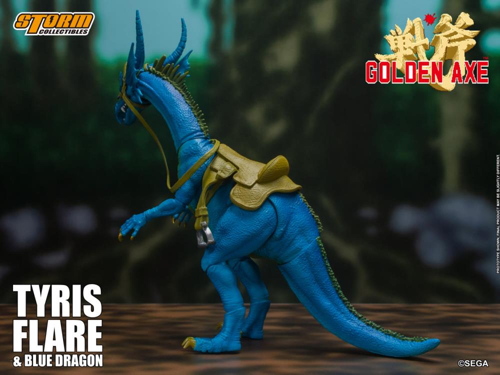 Golden Axe Tyris Flare and Blue Dragon 1/12 Scale Action Figure Set Gallery Image 17