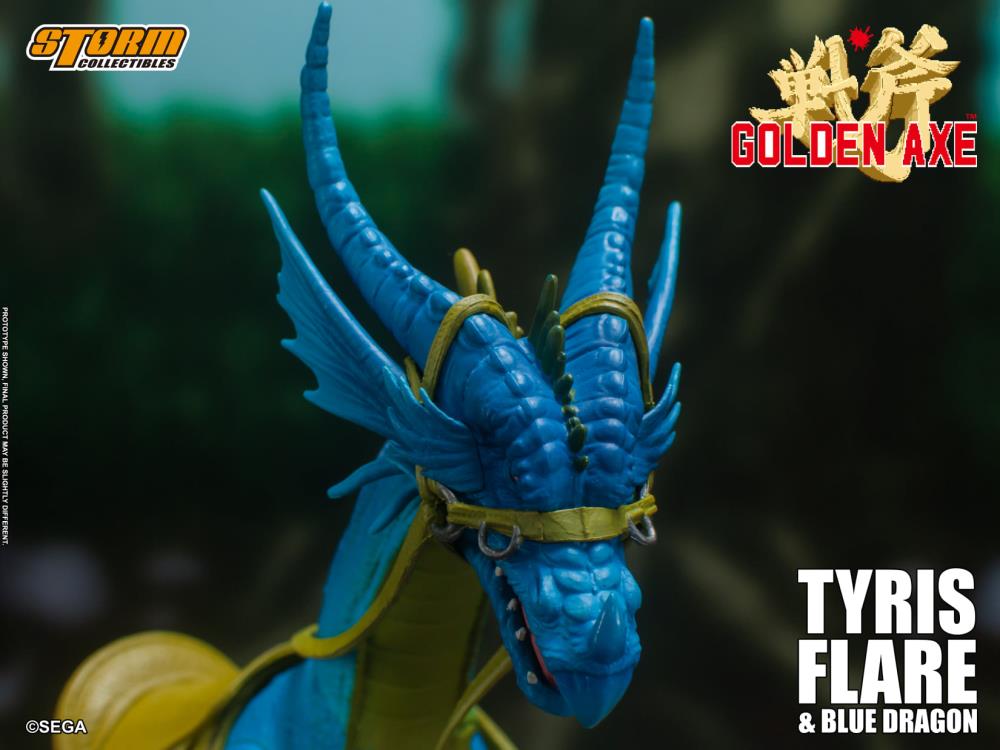 Golden Axe Tyris Flare and Blue Dragon 1/12 Scale Action Figure Set Gallery Image 20