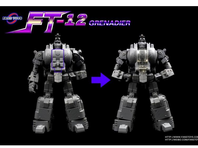 FT-12 Grenadier - Gray Chest Gallery Image 2