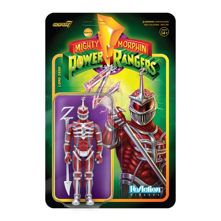 Mighty Morphin Power Rangers ReAction Lord Zedd Figure Gallery Image 6