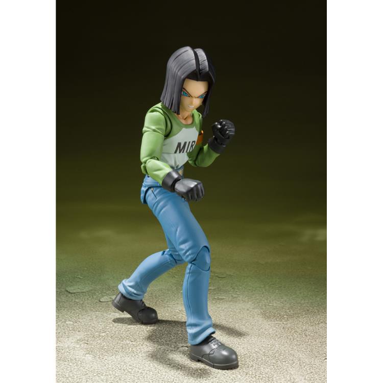 Dragon Ball Super S.H.Figuarts Android 17 (Universe Survival Saga) Exclusive Action Figure Gallery Image 4