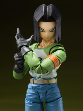 Dragon Ball Super S.H.Figuarts Android 17 (Universe Survival Saga) Exclusive Action Figure Gallery Image 2