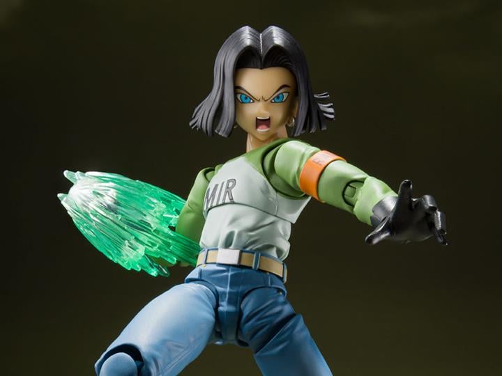 Dragon Ball Super S.H.Figuarts Android 17 (Universe Survival Saga) Exclusive Action Figure Gallery Image 1
