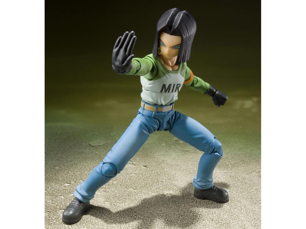Dragon Ball Super S.H.Figuarts Android 17 (Universe Survival Saga) Exclusive Action Figure Gallery Image 5