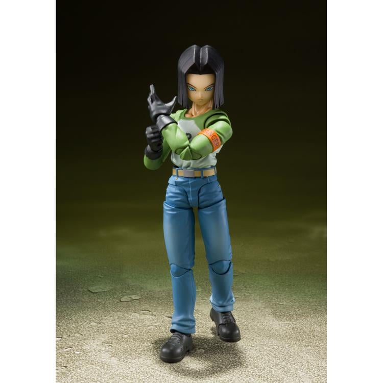 Dragon Ball Super S.H.Figuarts Android 17 (Universe Survival Saga) Exclusive Action Figure Gallery Image 3