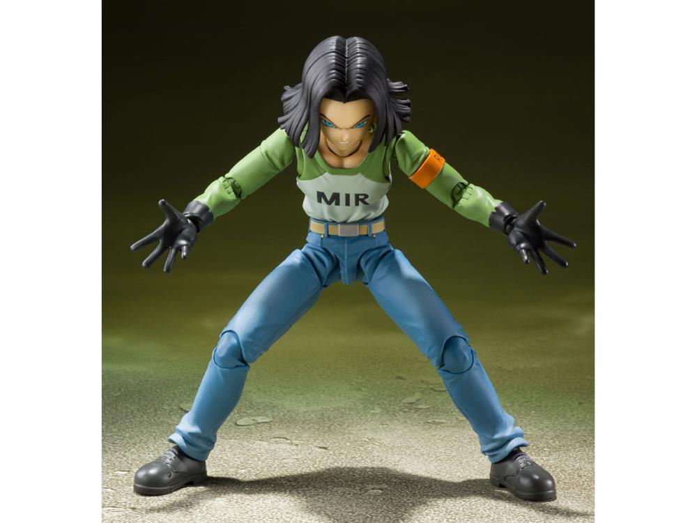 Dragon Ball Super S.H.Figuarts Android 17 (Universe Survival Saga) Exclusive Action Figure Gallery Image 7