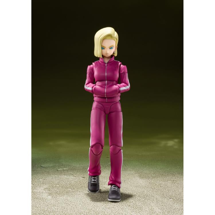 Dragon Ball Super S.H.Figuarts Android 18 (Universe Survival Saga) Exclusive Action Figure Gallery Image 3