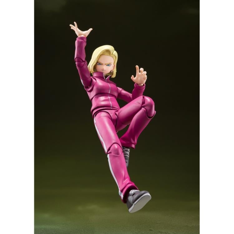 Dragon Ball Super S.H.Figuarts Android 18 (Universe Survival Saga) Exclusive Action Figure Gallery Image 9