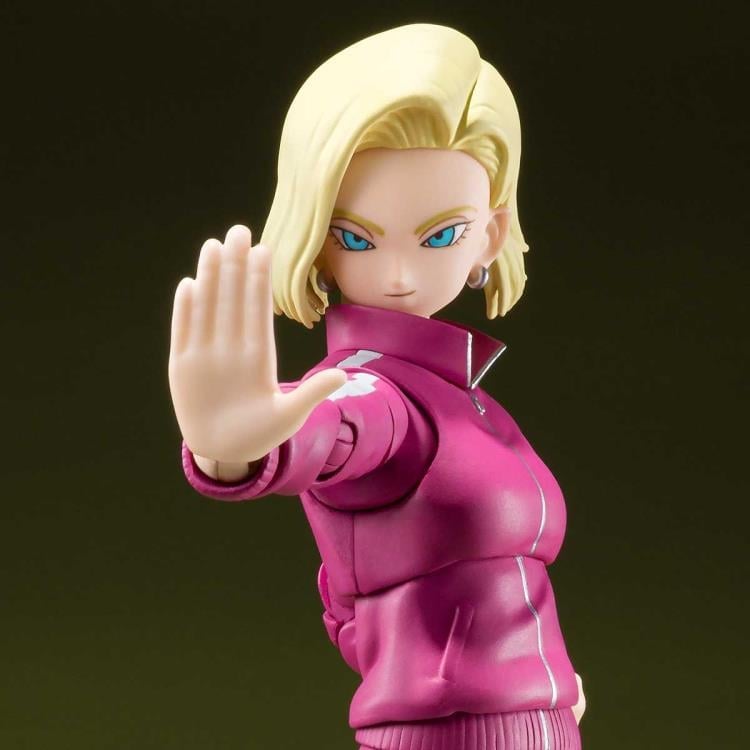 Dragon Ball Super S.H.Figuarts Android 18 (Universe Survival Saga) Exclusive Action Figure Gallery Image 4