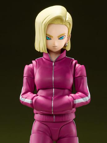 Dragon Ball Super S.H.Figuarts Android 18 (Universe Survival Saga) Exclusive Action Figure Gallery Image 2