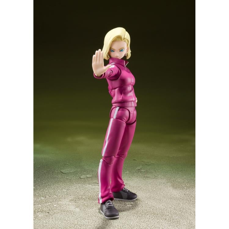 Dragon Ball Super S.H.Figuarts Android 18 (Universe Survival Saga) Exclusive Action Figure Gallery Image 7