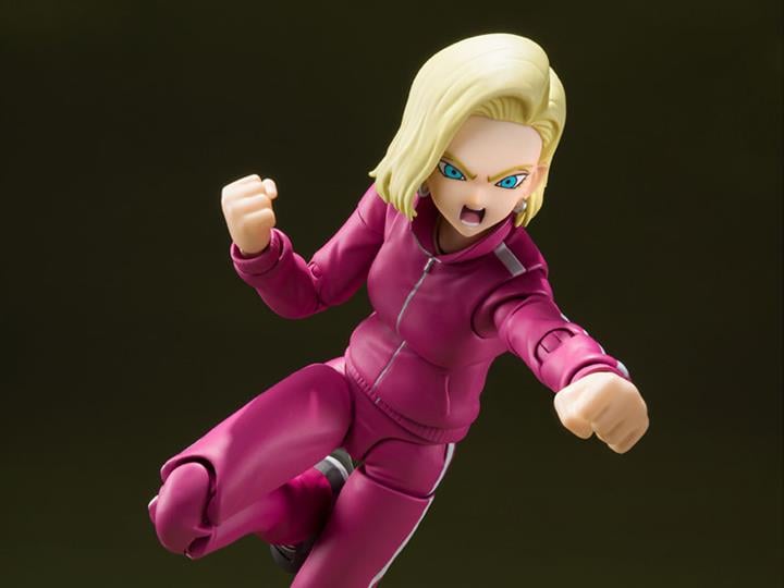 Dragon Ball Super S.H.Figuarts Android 18 (Universe Survival Saga) Exclusive Action Figure Gallery Image 1