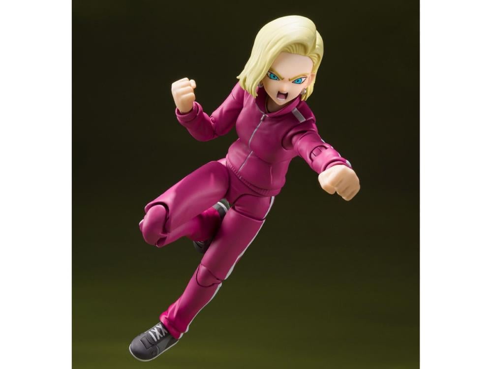 Dragon Ball Super S.H.Figuarts Android 18 (Universe Survival Saga) Exclusive Action Figure Gallery Image 5