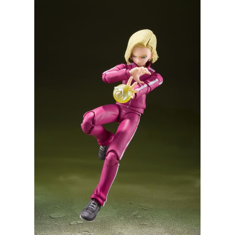 Dragon Ball Super S.H.Figuarts Android 18 (Universe Survival Saga) Exclusive Action Figure Gallery Image 8
