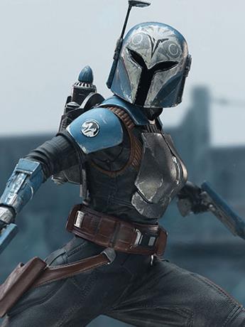 The Mandalorian Battle Diorama Series Bo-Katan 1/10 Art Scale Limited Edition Statue Gallery Image 2