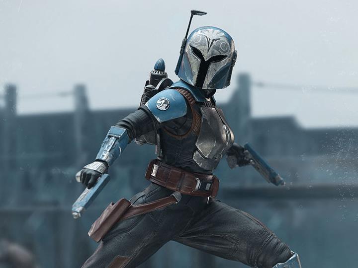 The Mandalorian Battle Diorama Series Bo-Katan 1/10 Art Scale Limited Edition Statue Gallery Image 1