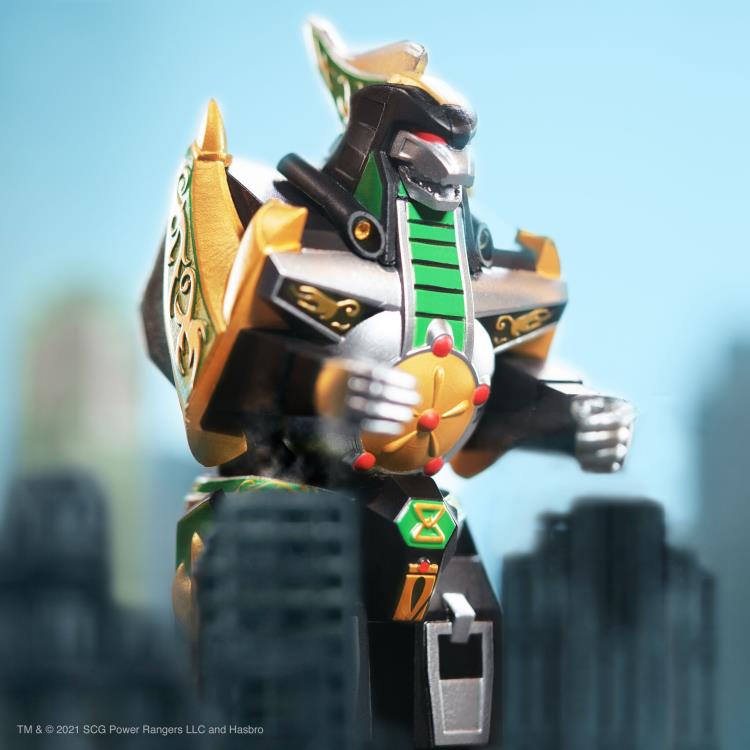 Mighty Morphin Power Rangers ReAction Dragonzord Figure Gallery Image 4