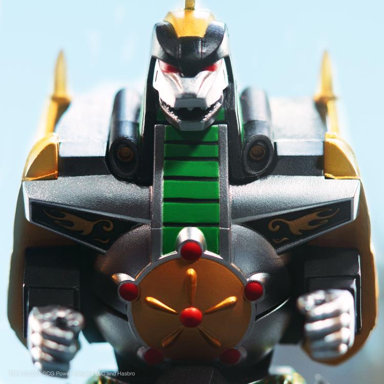 Mighty Morphin Power Rangers ReAction Dragonzord Figure Gallery Image 5