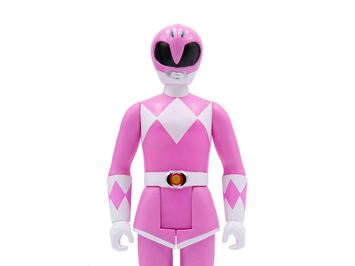 Mighty Morphin Power Rangers ReAction Pink Ranger Figure Gallery Image 1