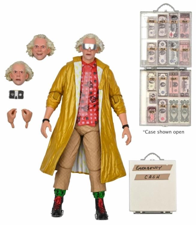 Back to the Future Part 2 Ultimate Doc Brown (2015) Action Figure Gallery Image 9
