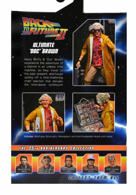 Back to the Future Part 2 Ultimate Doc Brown (2015) Action Figure Gallery Image 11
