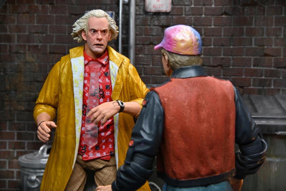 Back to the Future Part 2 Ultimate Doc Brown (2015) Action Figure Gallery Image 8