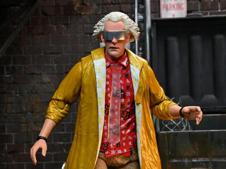 Back to the Future Part 2 Ultimate Doc Brown (2015) Action Figure Gallery Image 1