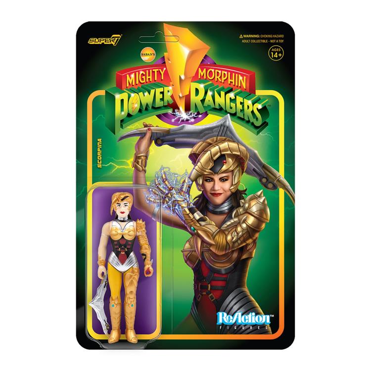 Mighty Morphin Power Rangers ReAction Scorpina Figure Gallery Image 6