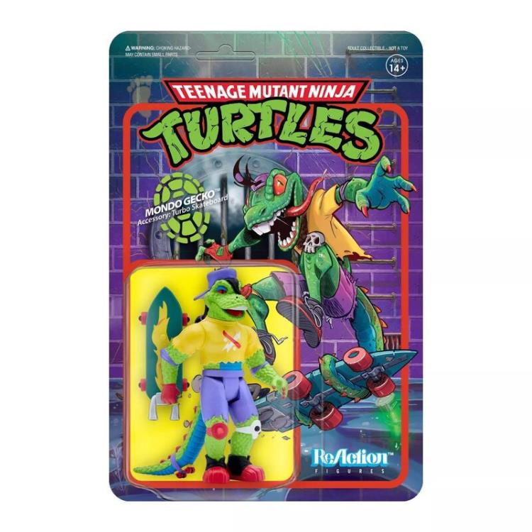 Teenage Mutant Ninja Turtles ReAction Mondo Gecko Figure Gallery Image 4