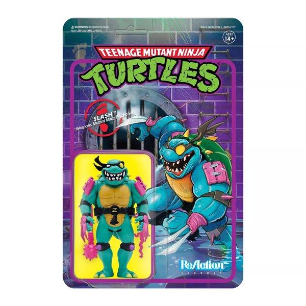 Teenage Mutant Ninja Turtles ReAction Slash Figure Gallery Image 4
