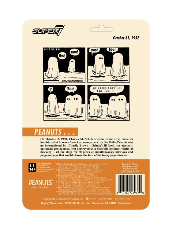 Peanuts ReAction Linus & Lucy Ghost Figure Gallery Image 4