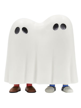 Peanuts ReAction Linus & Lucy Ghost Figure Gallery Image 2