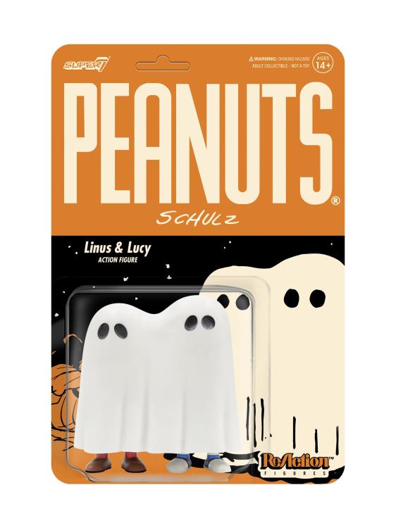 Peanuts ReAction Linus & Lucy Ghost Figure Gallery Image 3
