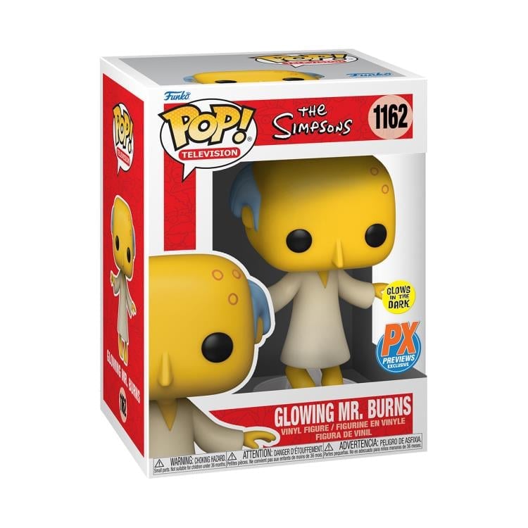 Pop! Animation: The Simpsons - Mr. Burns (Glowing) PX Previews Exclusive Gallery Image 5