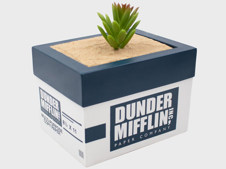 The Office Dunder-Mifflin Paper Ream Planter Gallery Image 1